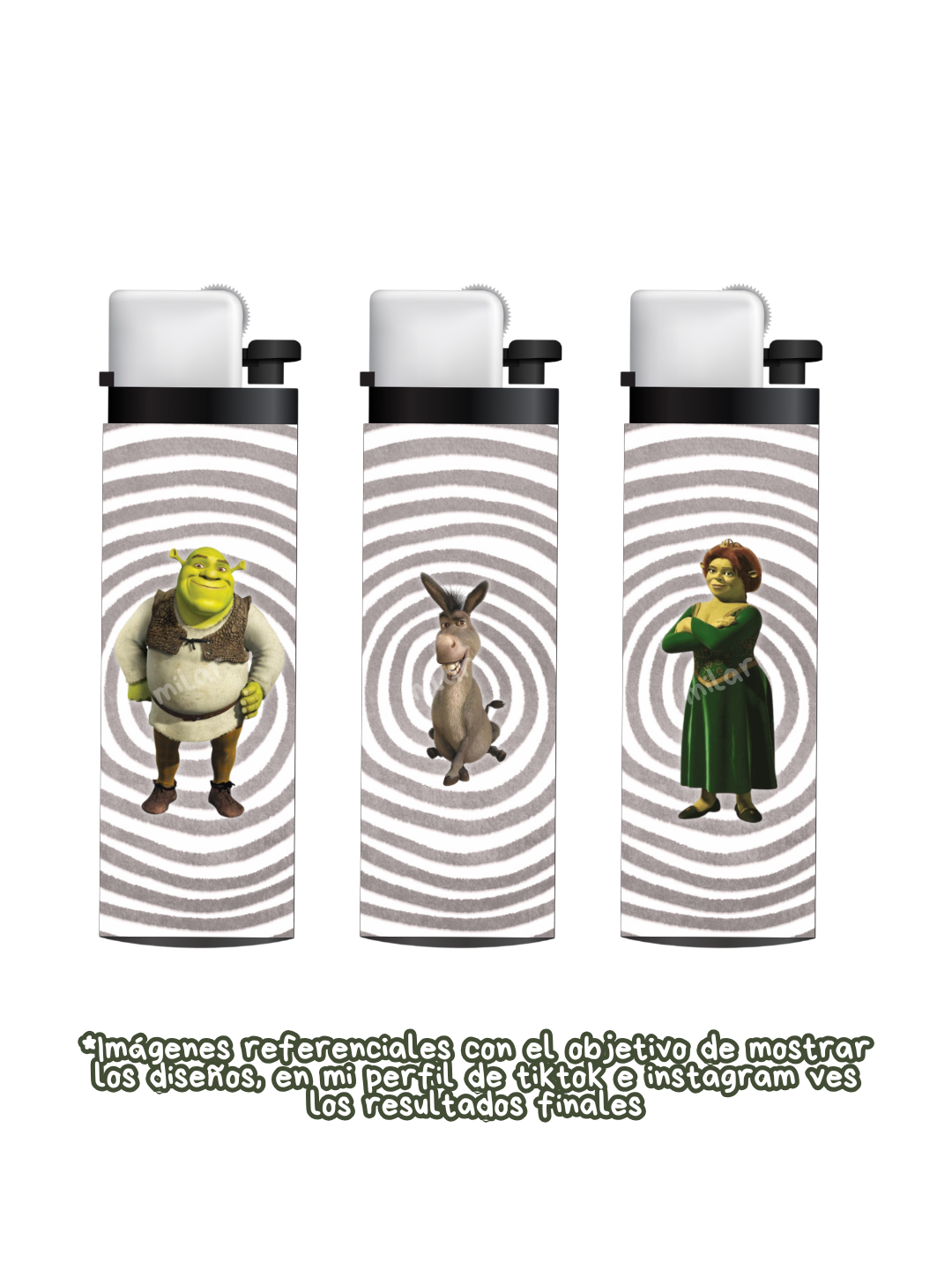 Shrek, Fiona y Burro