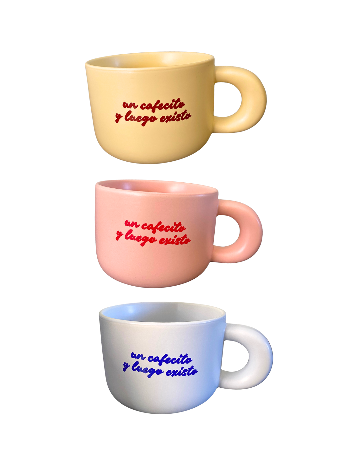 Un cafecito y luego existo.
